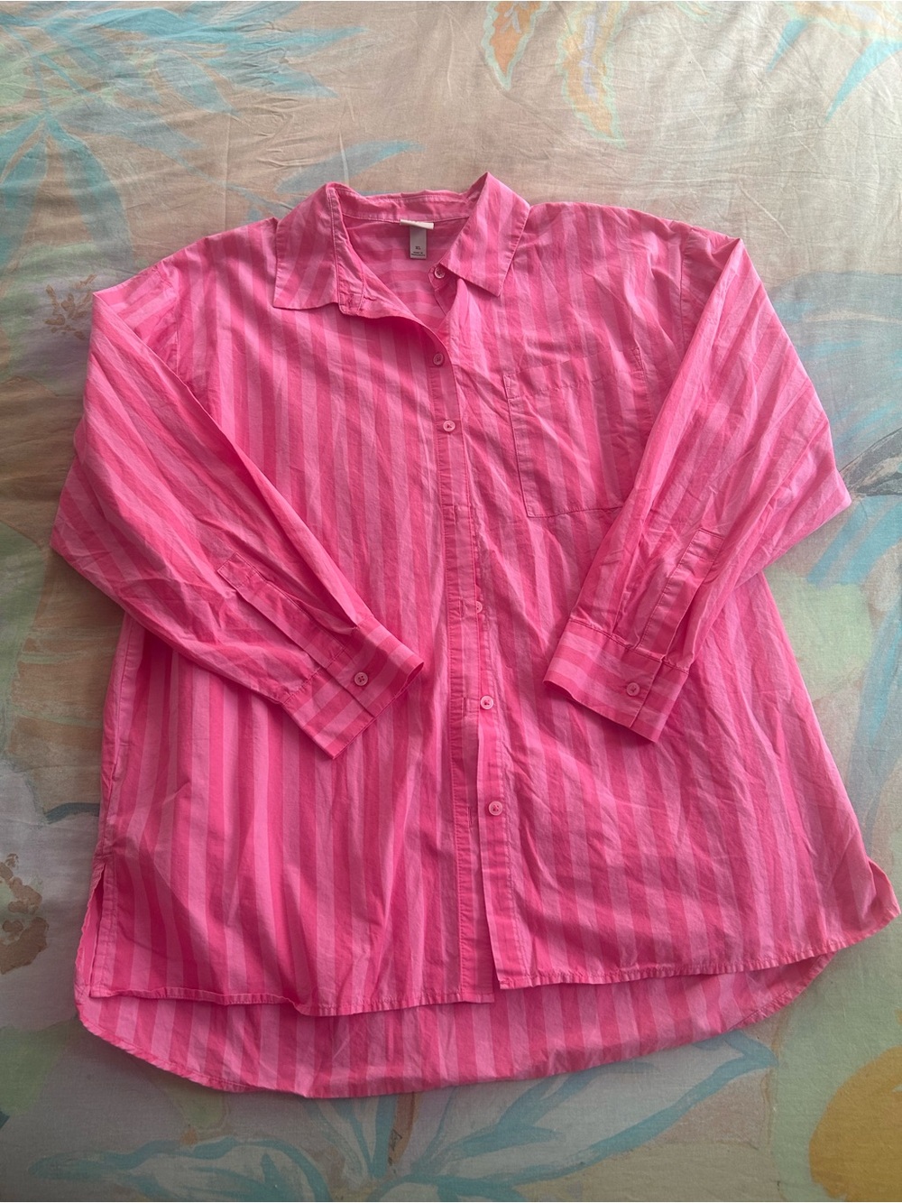 A New Day • 100% Cotton Stripe Button Down